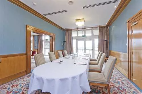 The Oxford Boardroom 1 room hire layout at The Oxfordshire Golf Hotel & Spa