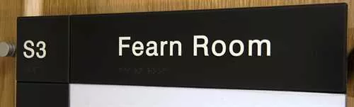 Fearn Room 1 room hire layout at The Devereux Centre