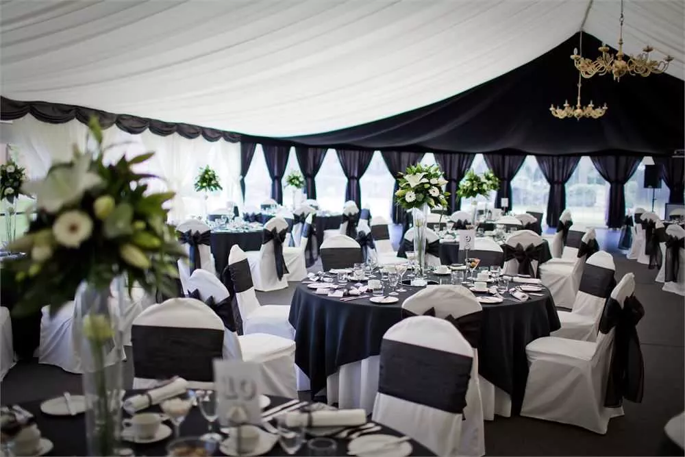 Marquee One at Westenhanger Castle in Hythe