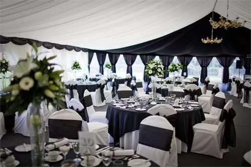 Marquee One 1 room hire layout at Westenhanger Castle