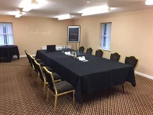 Boardroom 1 room hire layout at Wrexham Llyndir Hall Hotel | Signature Collection by Best Western