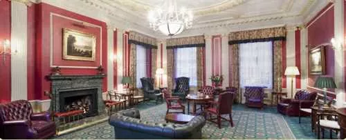 Morrison Room 1 room hire layout at The Caledonian Club