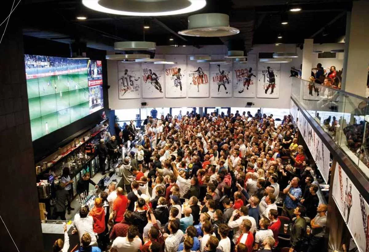 Sport Bar & Pizzeria at Ashton Gate Stadium in Bristol