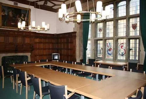 St Aldates Room 1 room hire layout at Oxford Town Hall