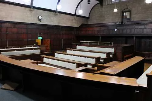 Court Room at Oxford Town Hall