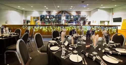 County Room 1 room hire layout at Somerset County Cricket Club