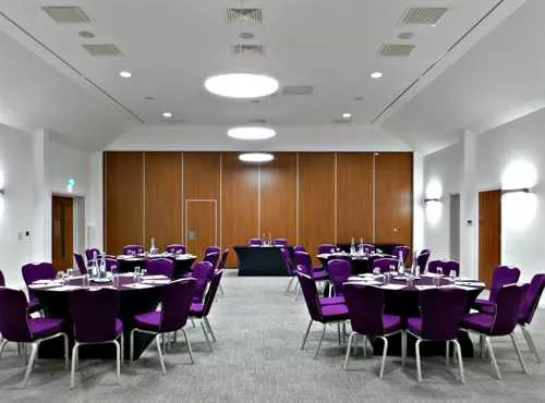 The Beech  1 room hire layout at Aubrey Park Hotel