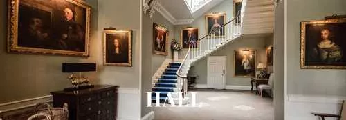 Hall 1 room hire layout at Norwood Park Country House
