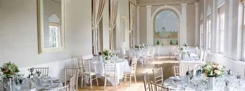Gallery 1 room hire layout at Norwood Park Country House