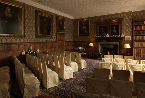 The Panelled Hall 1 room hire layout at Hodsock Priory