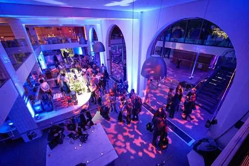 The Terrace 1 room hire layout at ZSL London Zoo
