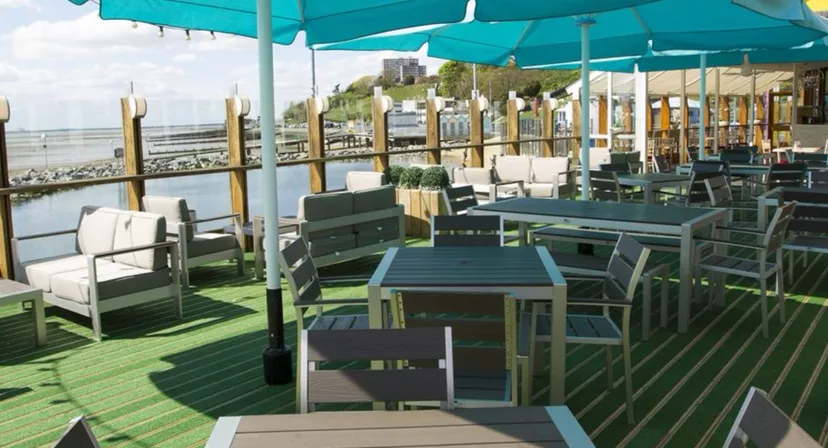 Sea Garden Terrace  at Sands by the Sea Restaurant & Takeaway in Southend-On-Sea