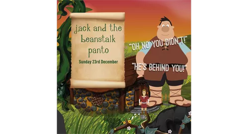 Jack and the Beanstalk Pantomime at Emirates Riverside 2025 at Durham Cricket at Banks Homes Riverside