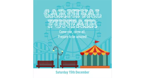 Carnival Funfair at Emirates Riverside 2025 at Durham Cricket at Banks Homes Riverside