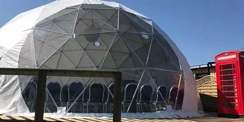 The Dome 1 room hire layout at Heart of England Conference and Events Centre
