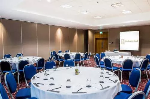 Chatterley 2 1 room hire layout at Eastwood Hall