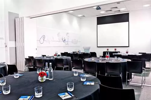 Russell and Hamilton Suite 1 room hire layout at Mercedes-Benz World
