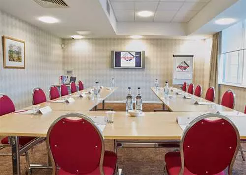 Anglesea 1 room hire layout at Future Inn Cardiff