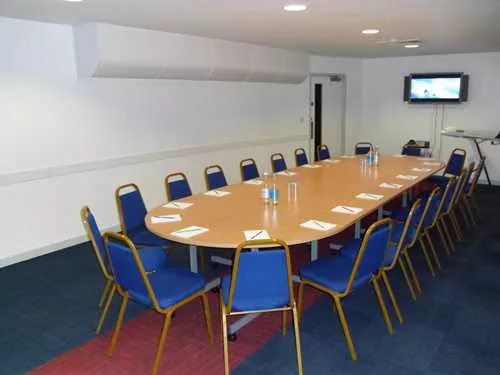 Avro Suite 1 room hire layout at Runway Visitors Park – Concorde Conference Centre