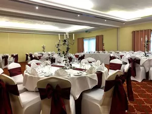 Lincoln Suite 1 room hire layout at Urban Hotel Grantham