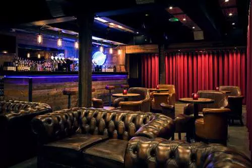 The Snug 1 room hire layout at Dive Bar and Grill