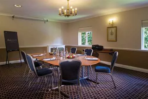 Lord Curzon 1 room hire layout at Audleys Wood Hotel
