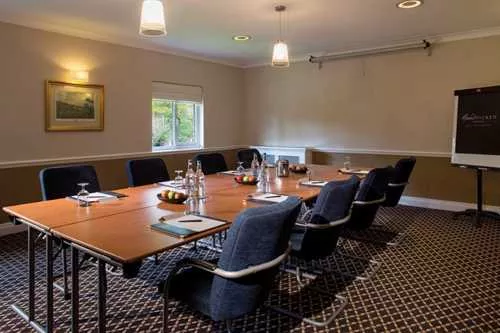 Lord Bolton 1 room hire layout at Audleys Wood Hotel