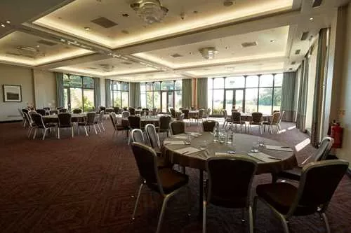 Worleston 1 room hire layout at Rookery Hall Hotel & Spa