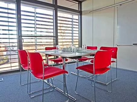 Meeting Room 2 1 room hire layout at Regus Luton, Great Marlings
