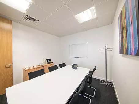 London 1 room hire layout at Regus Leeds Wellington Place