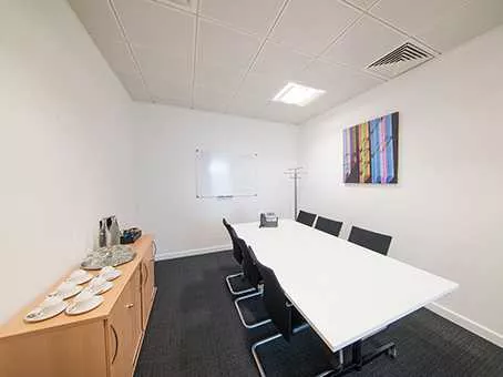 New York 1 room hire layout at Regus Leeds Wellington Place