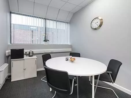 MR2 1 room hire layout at Regus Sheffield, Blades Enterprise Centre