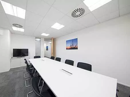 Warrior 1 room hire layout at Regus Portsmouth North Harbour