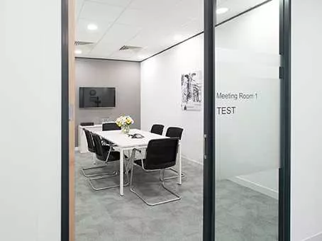 Test 1 room hire layout at Regus Southampton, Cumberland Place