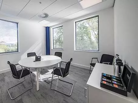 CM The Meadows 1 room hire layout at Regus Staines, Rourke House