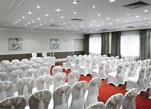 Heritage Suite 1 room hire layout at Portsmouth Marriott Hotel