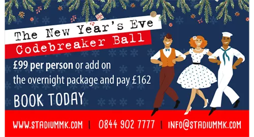 New Years Eve Codebreaker Ball at Stadium MK  2025 at MK Dons Football Club