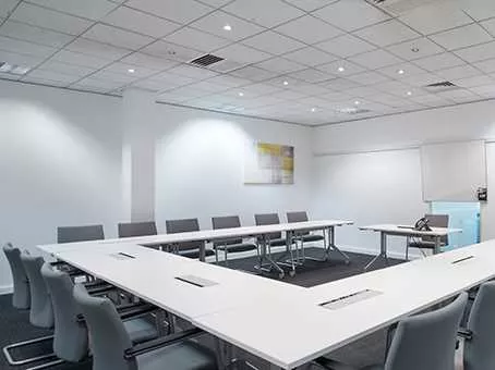 Rio 1 room hire layout at Regus Reading Theale