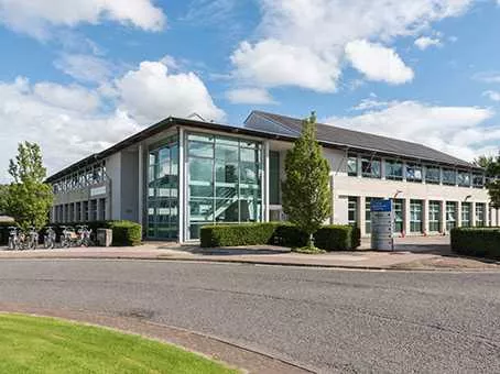 Caledonia 1 room hire layout at Regus Stirling, Castle Business Park