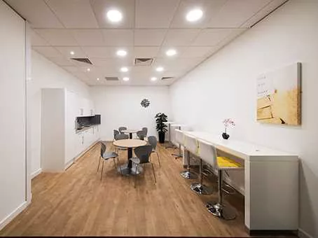 Community Meeting Room 1 room hire layout at Regus Manchester Didsbury