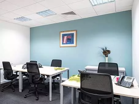 Baltic 1 room hire layout at Regus Newcastle Quayside