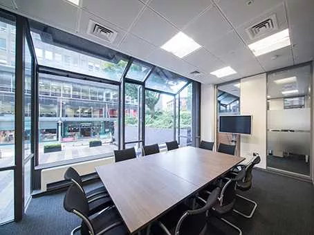 Sedgewick 1 room hire layout at Regus Manchester, Pall Mall King Street