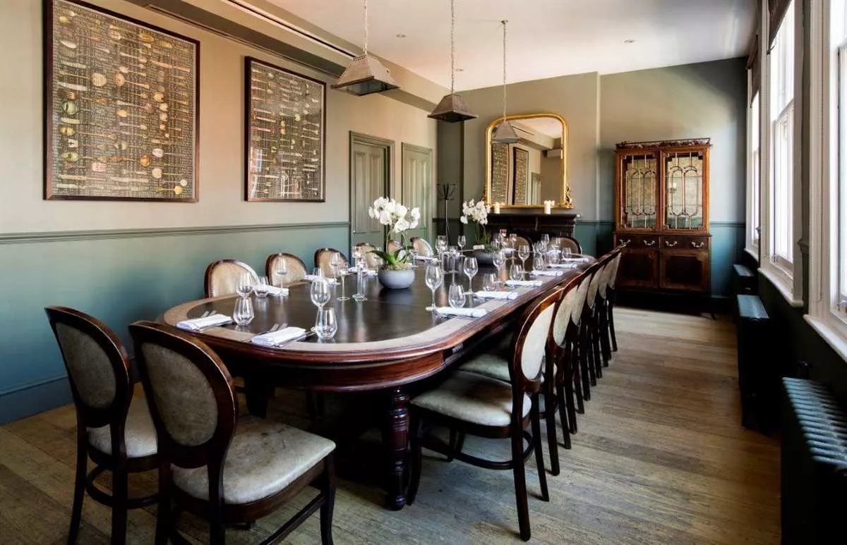 The Blenheim Suite at Tom's Kitchen Chelsea in Chelsea
