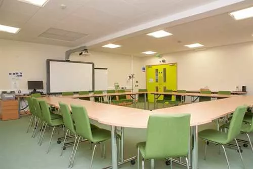 Anderson Room 1 room hire layout at National Star College