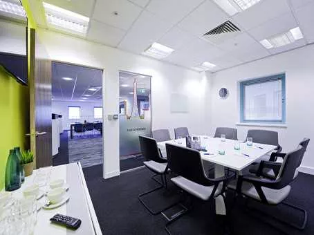Kinder Scout 1 room hire layout at Regus Sheffield Meadowhall Regus Express