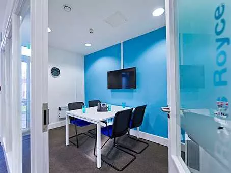 Guildhall 1 room hire layout at Regus Northampton Watford Gap Services - Regus Express