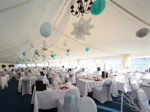 Permanent Marquee 1 room hire layout at Plumpton Racecourse