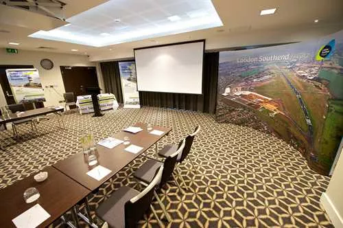 Carvair Room 1 room hire layout at Holiday Inn Southend