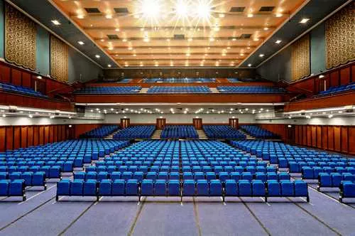 Main Auditorium 1 room hire layout at Portsmouth Guildhall