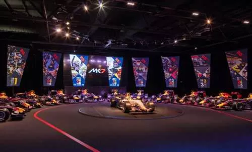 MK-7 1 room hire layout at Red Bull Racing MK-7